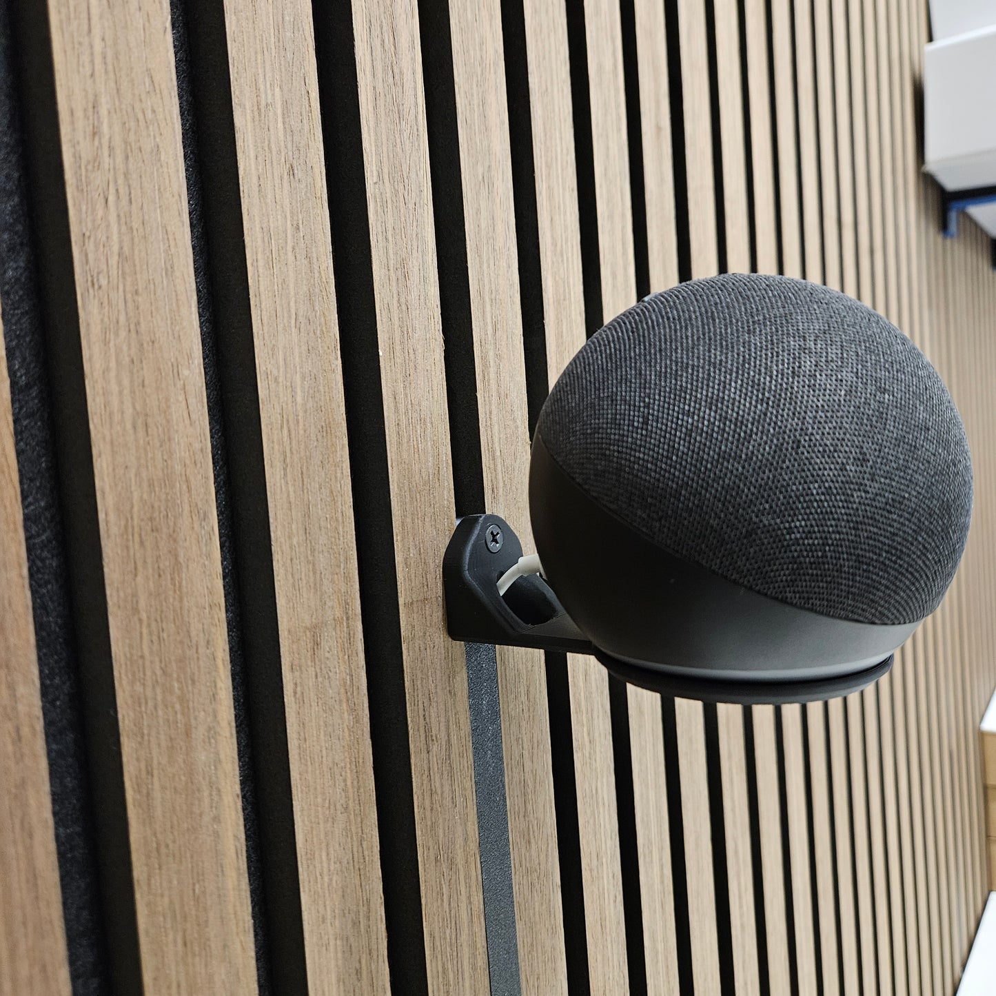 Wandhalter passend für Echo DOT "SLIM LINE" auch für Akustikpaneele