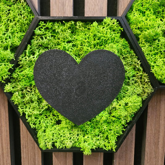 MOX-AD "HEART" - (Patch für MOX Moos Hexagons)